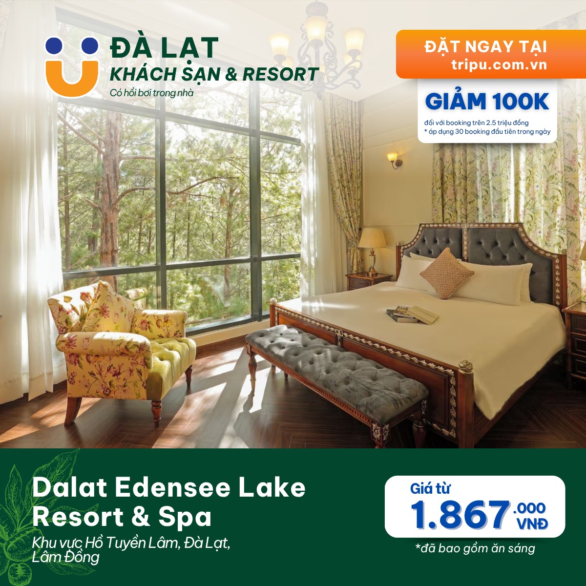 Dalat Edensee Lake Resort & Spa