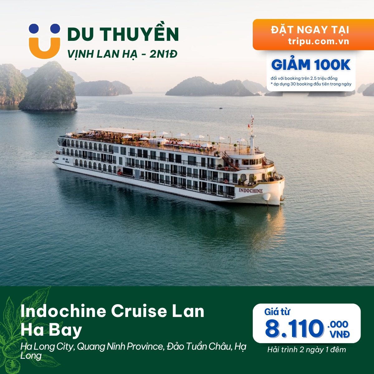 Indochine Cruise Lan Ha Bay