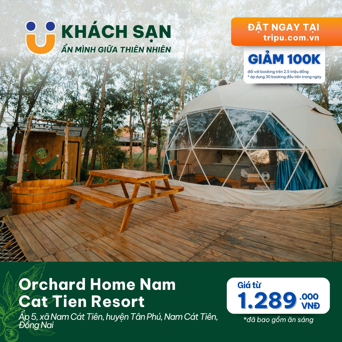 Orchard Home Nam Cat Tien Resort
