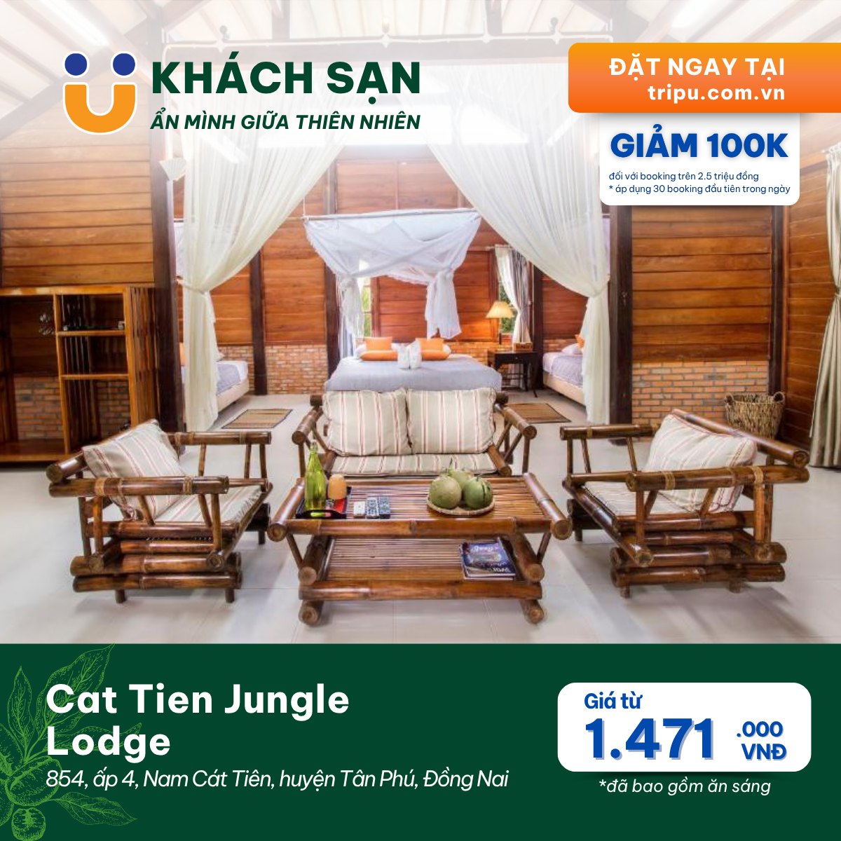 Cat Tien Jungle Lodge