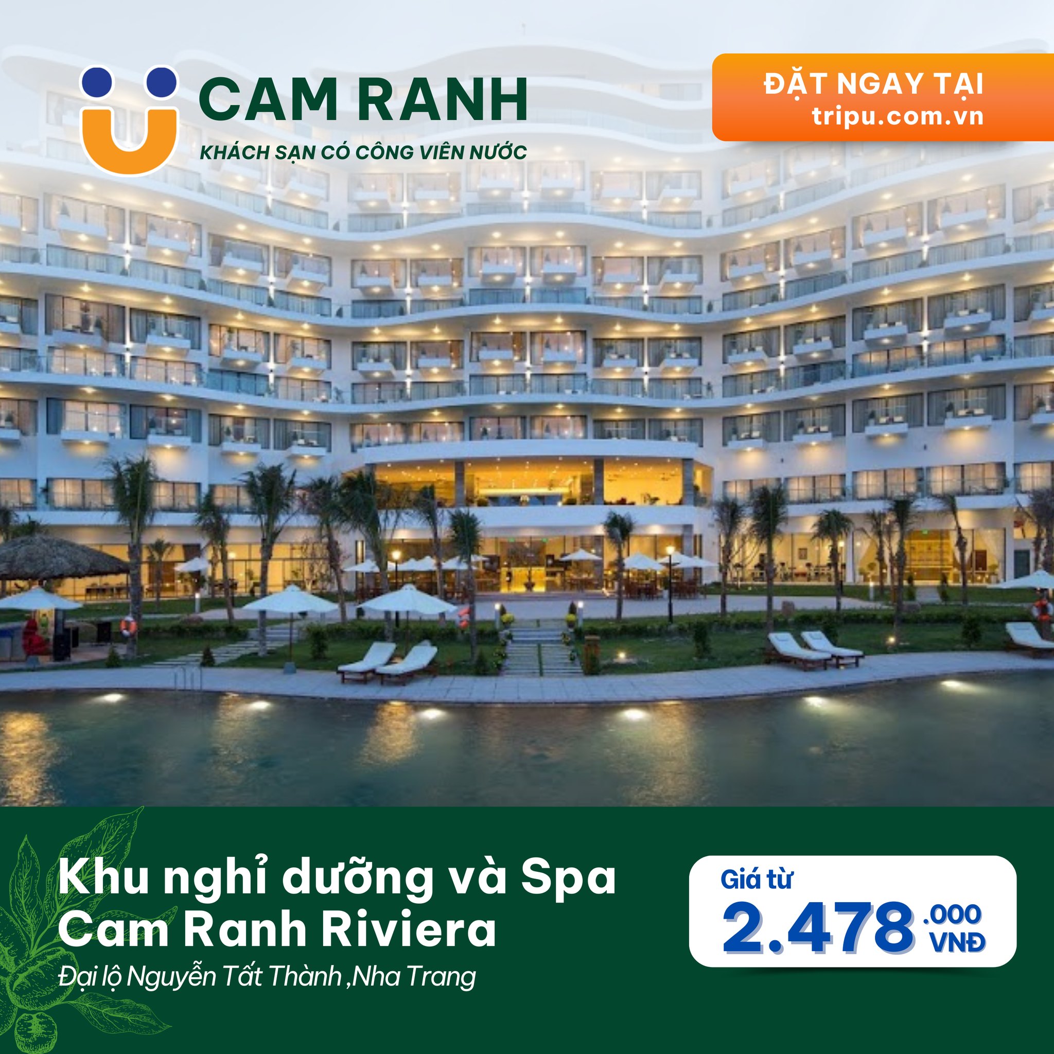 Khu nghỉ dưỡng và Spa Cam Ranh Riviera