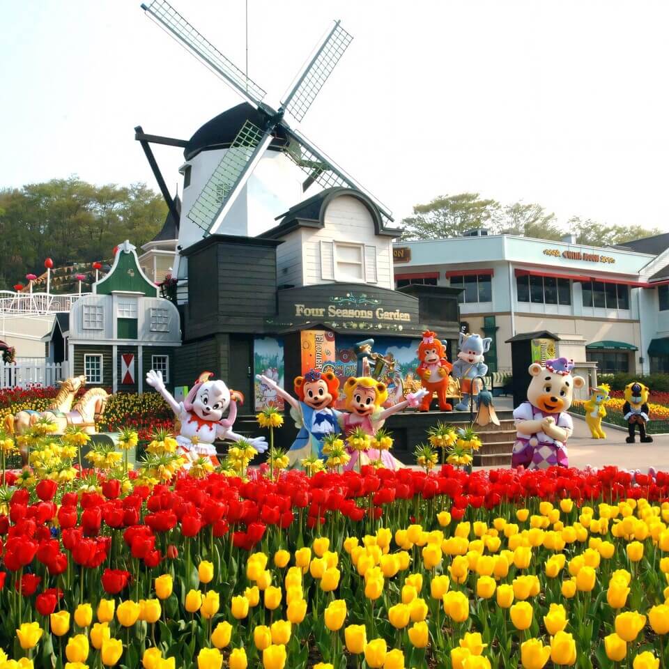 Không gian của công viên Everland