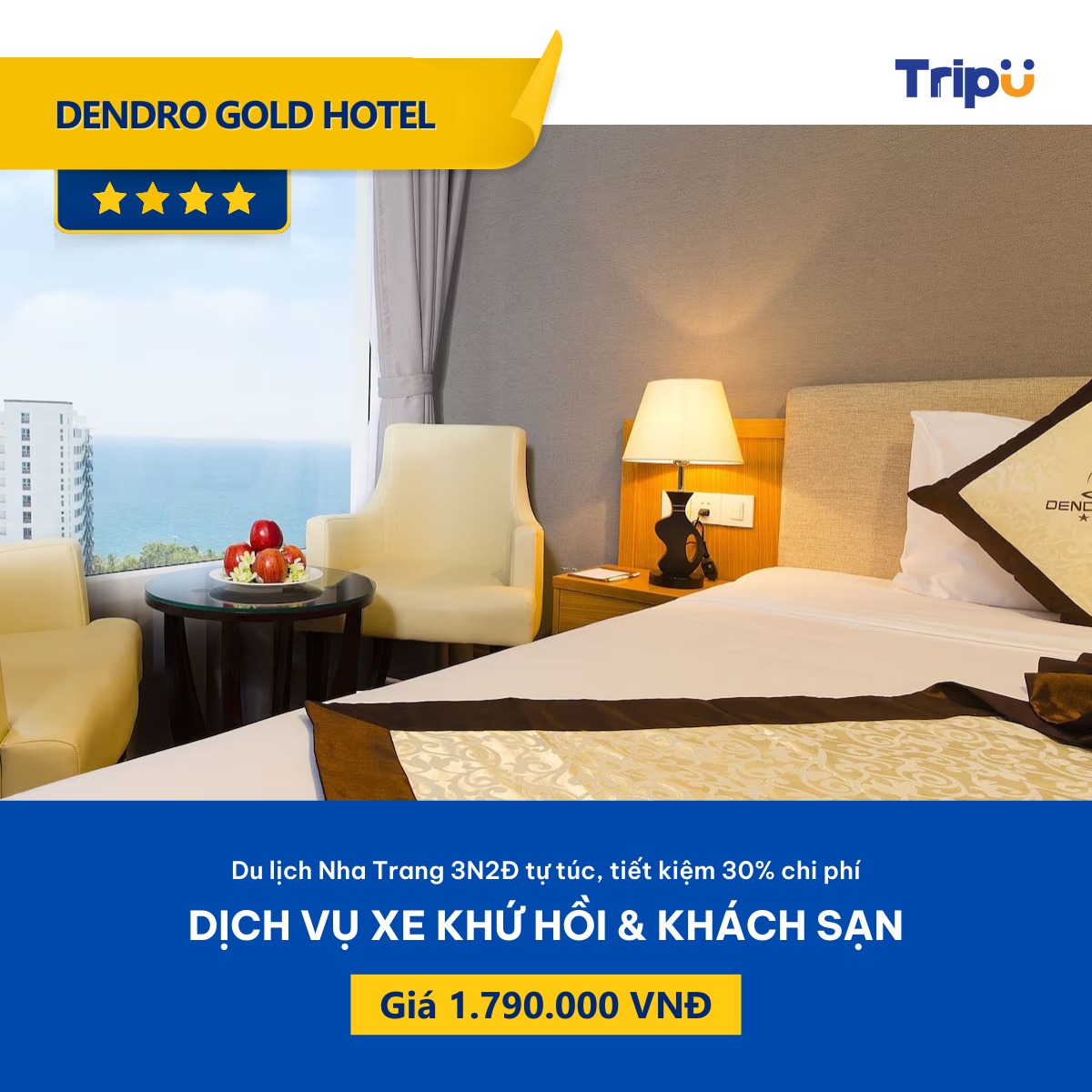 khách sạn Dendro Gold 4 sao 