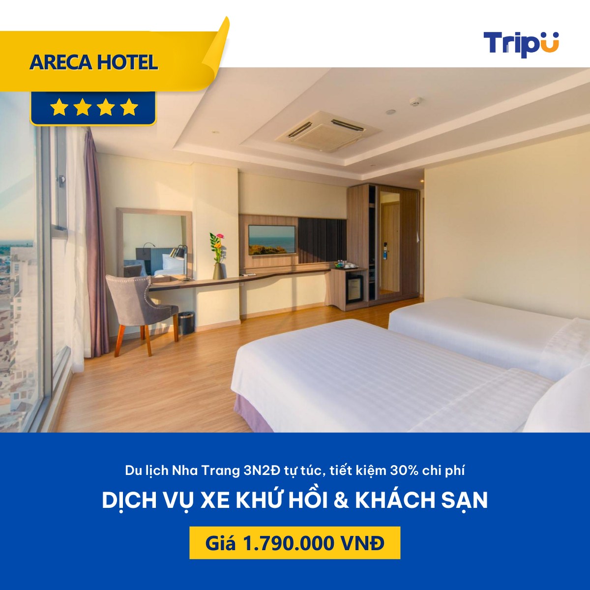 khách sạn Areca 4 sao