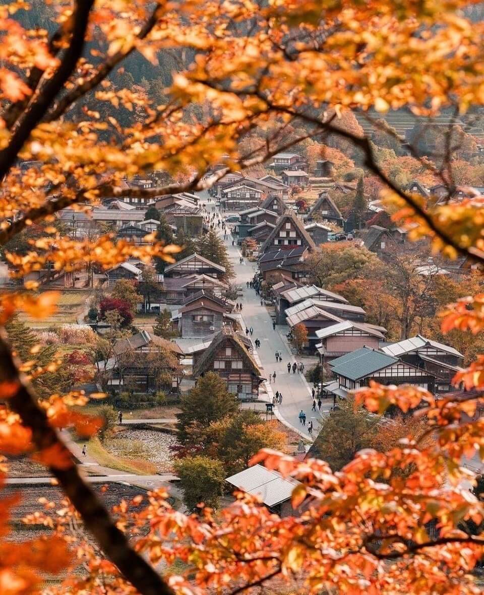 Không khí thanh bình ở làng cổ Shirakawago