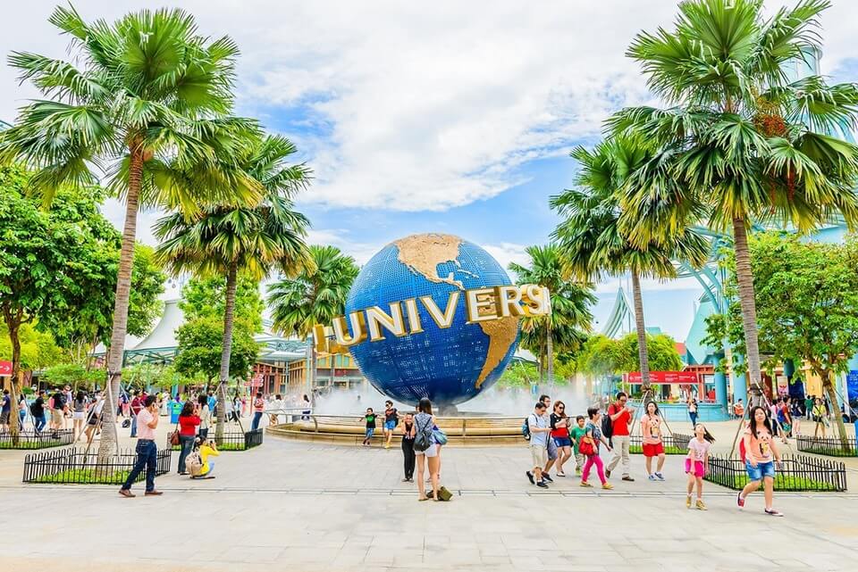 Check-in công viên giải trí Universal Studios Singapore