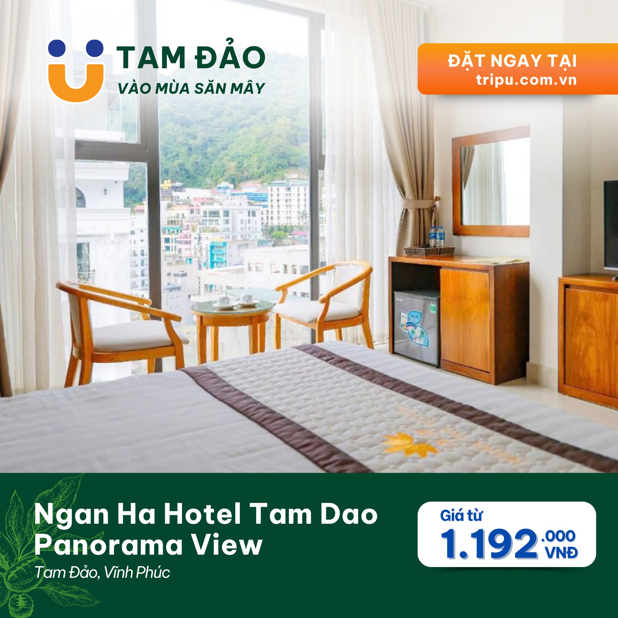Ngan Ha Tam Dao Hotel Panorama View