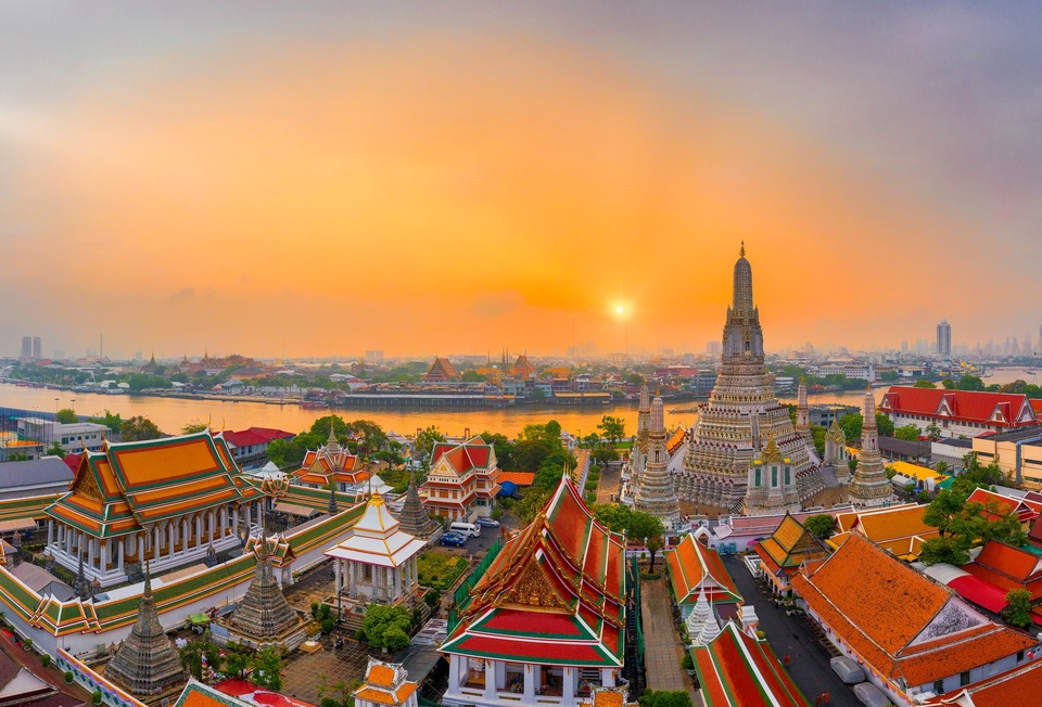 Kiến trúc xung quanh Wat Arun