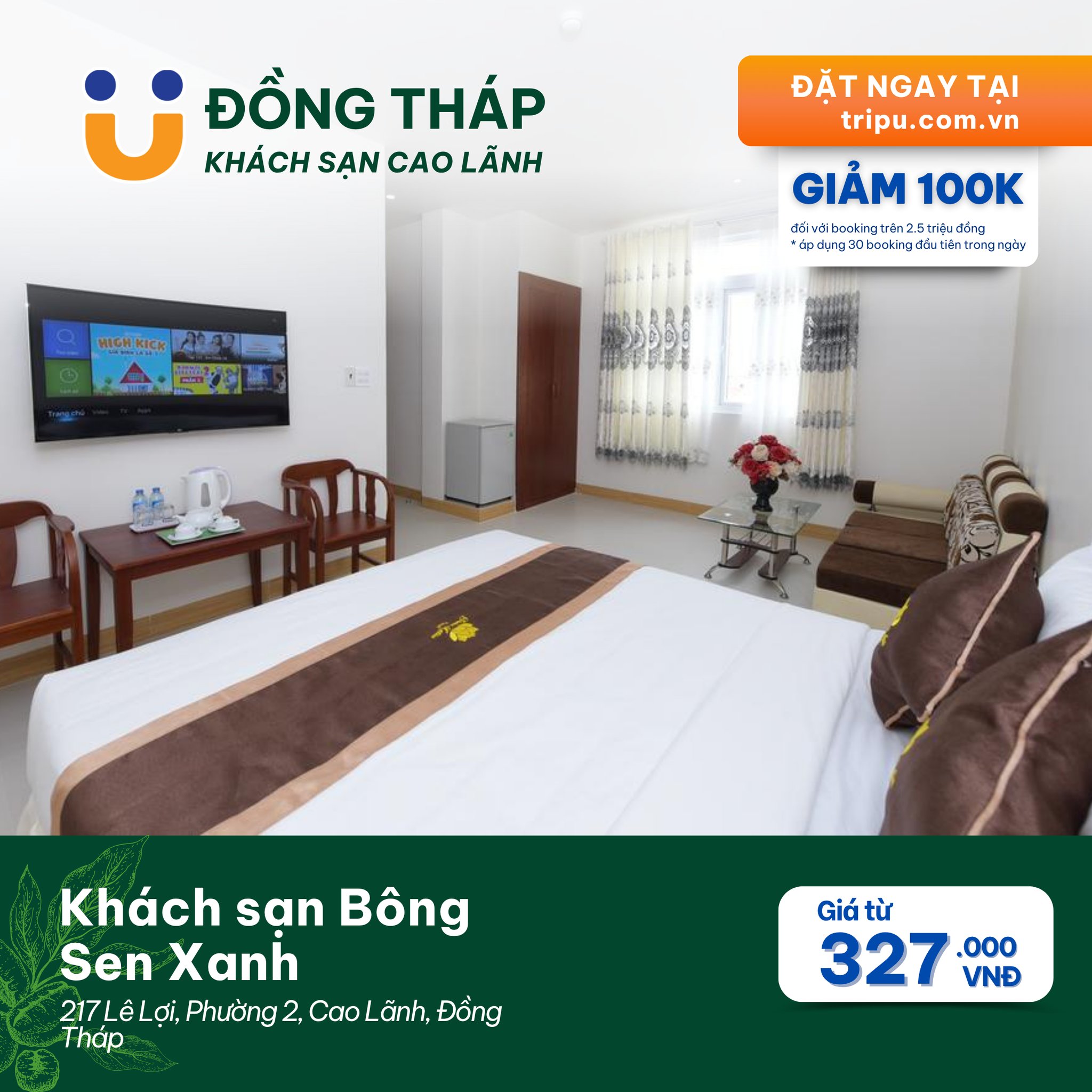 Khách sạn Bông Sen Xanh