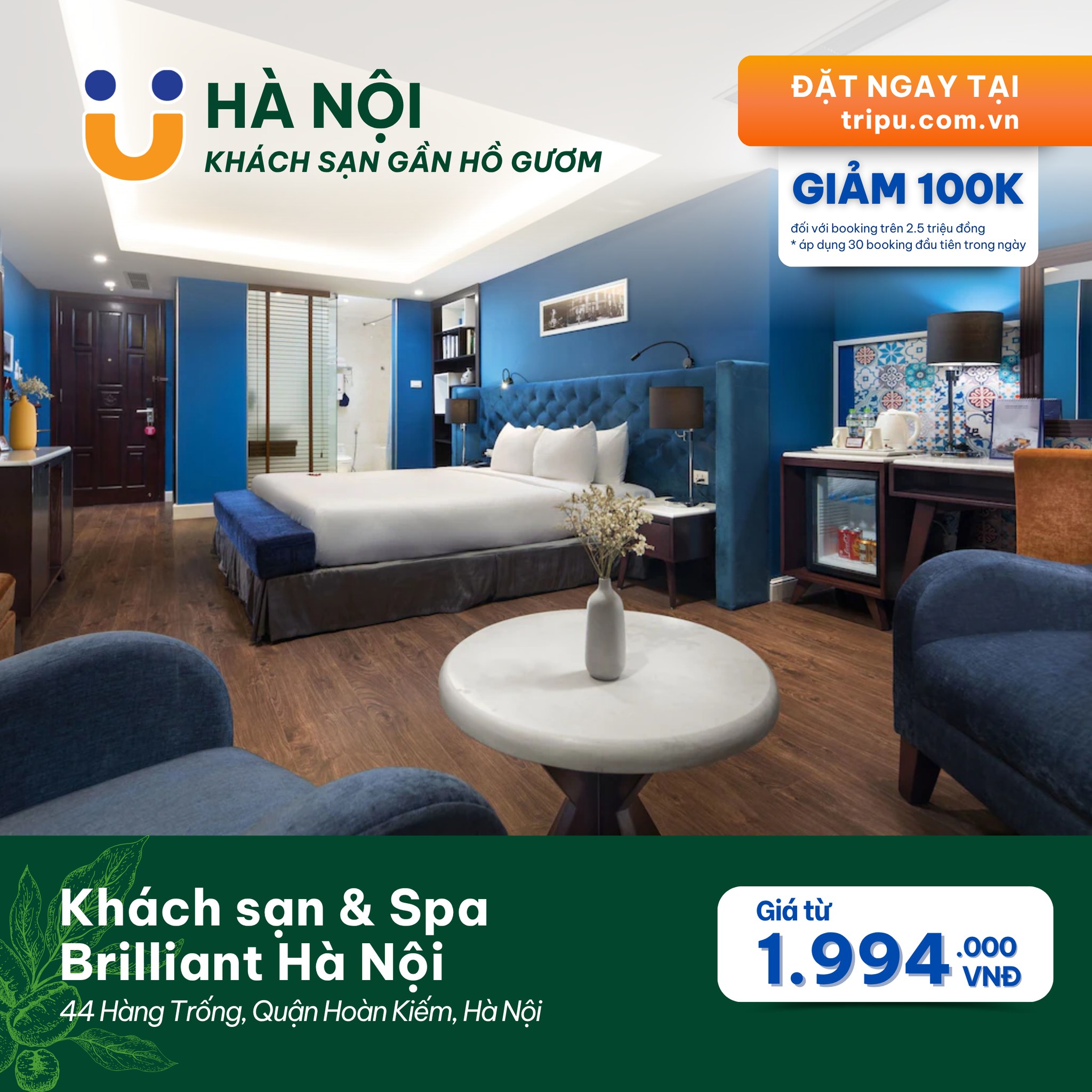 Khách sạn & Spa Brilliant Hà Nội