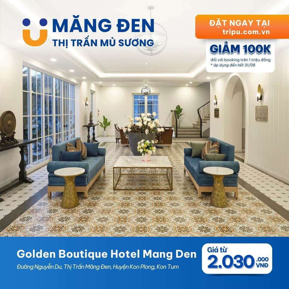 Golden Boutique Hotel Mang Den