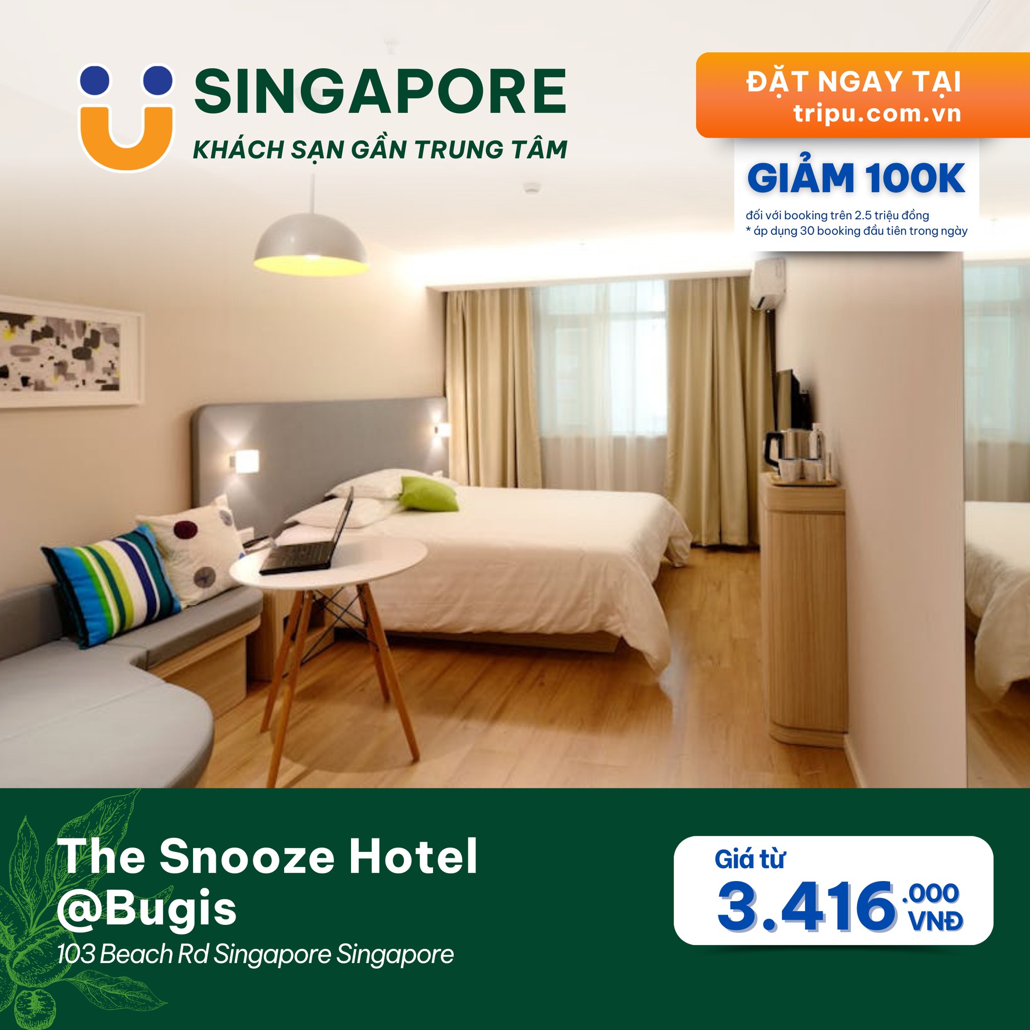 The Snooze Hotel @Bugis