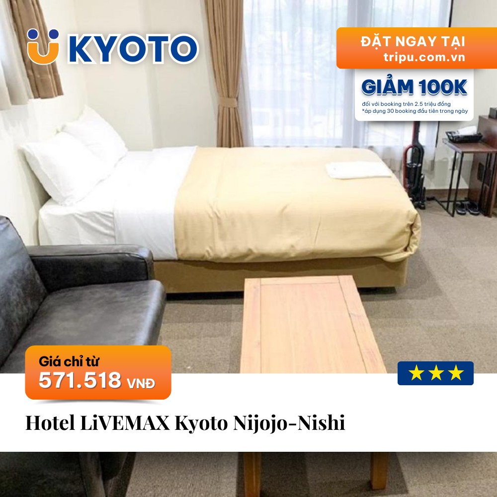 Hotel LiVEMAX Kyoto Nijojo-Nishi