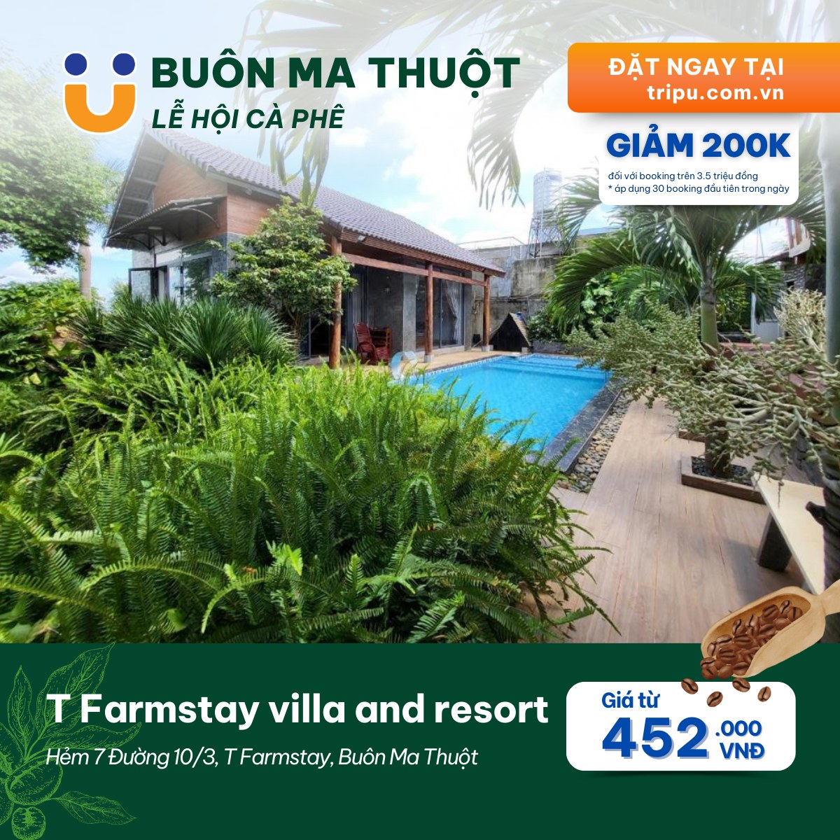 T Farmstay villa and resort