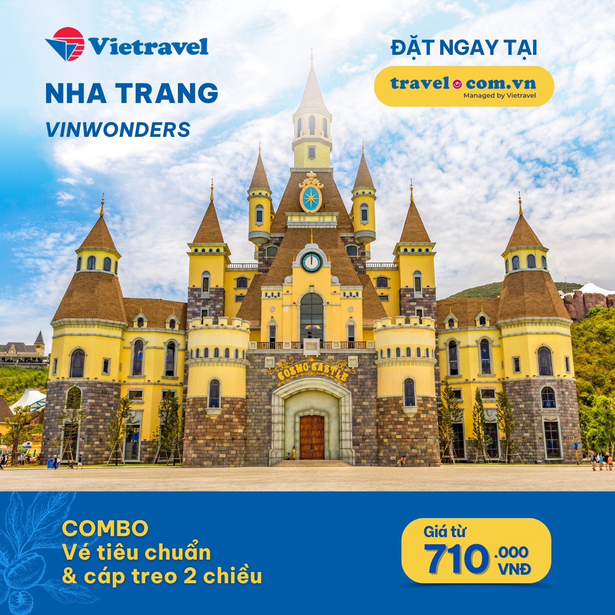 Vé Vinwonder Nha Trang và cáp treo