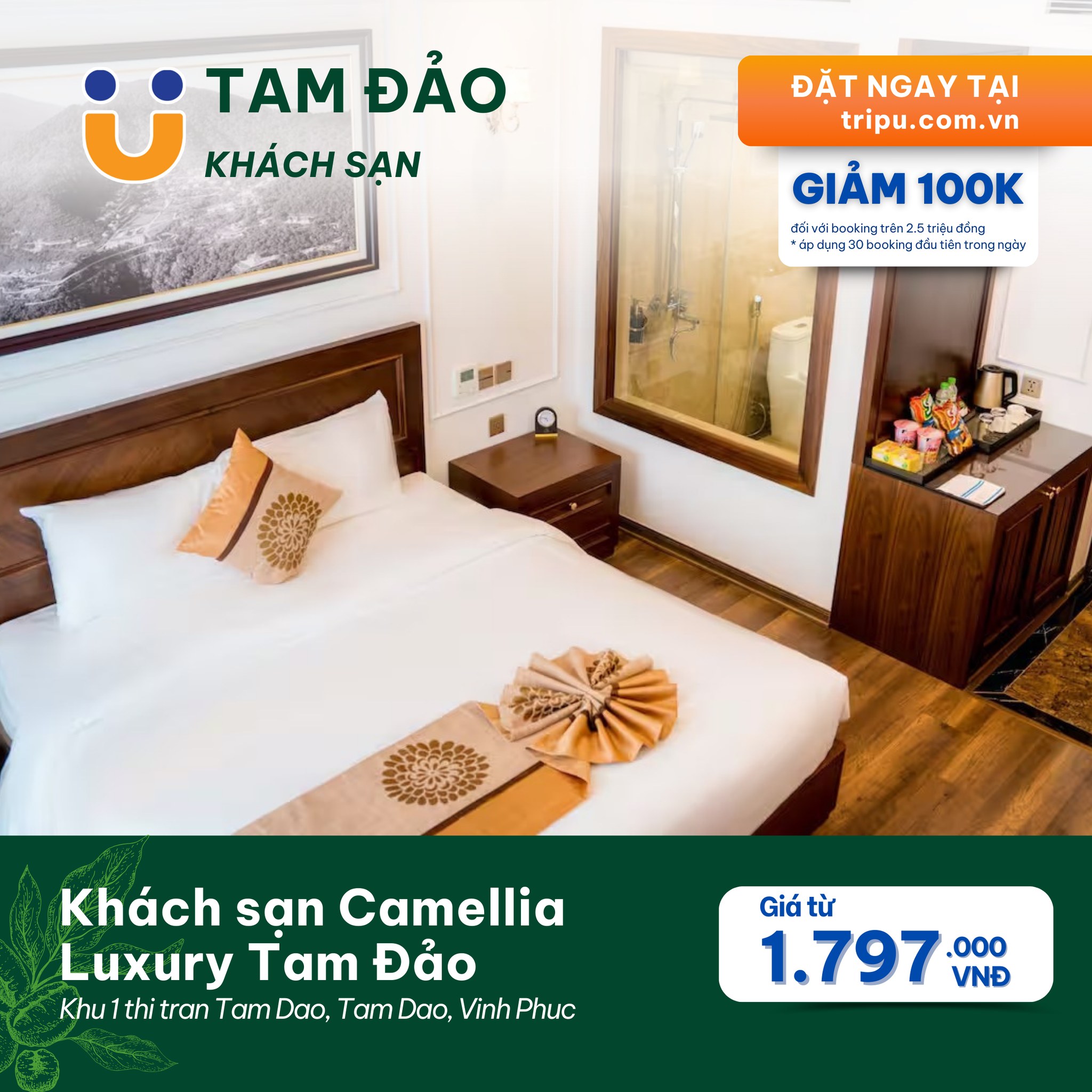 Khách sạn Camellia Luxury Tam Đảo