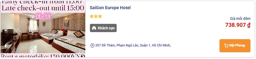 SaiGon Europe Hotel