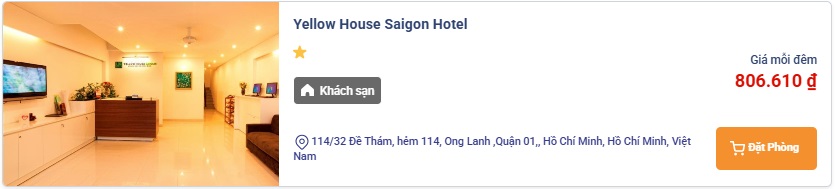 Yellow House Saigon Hotel