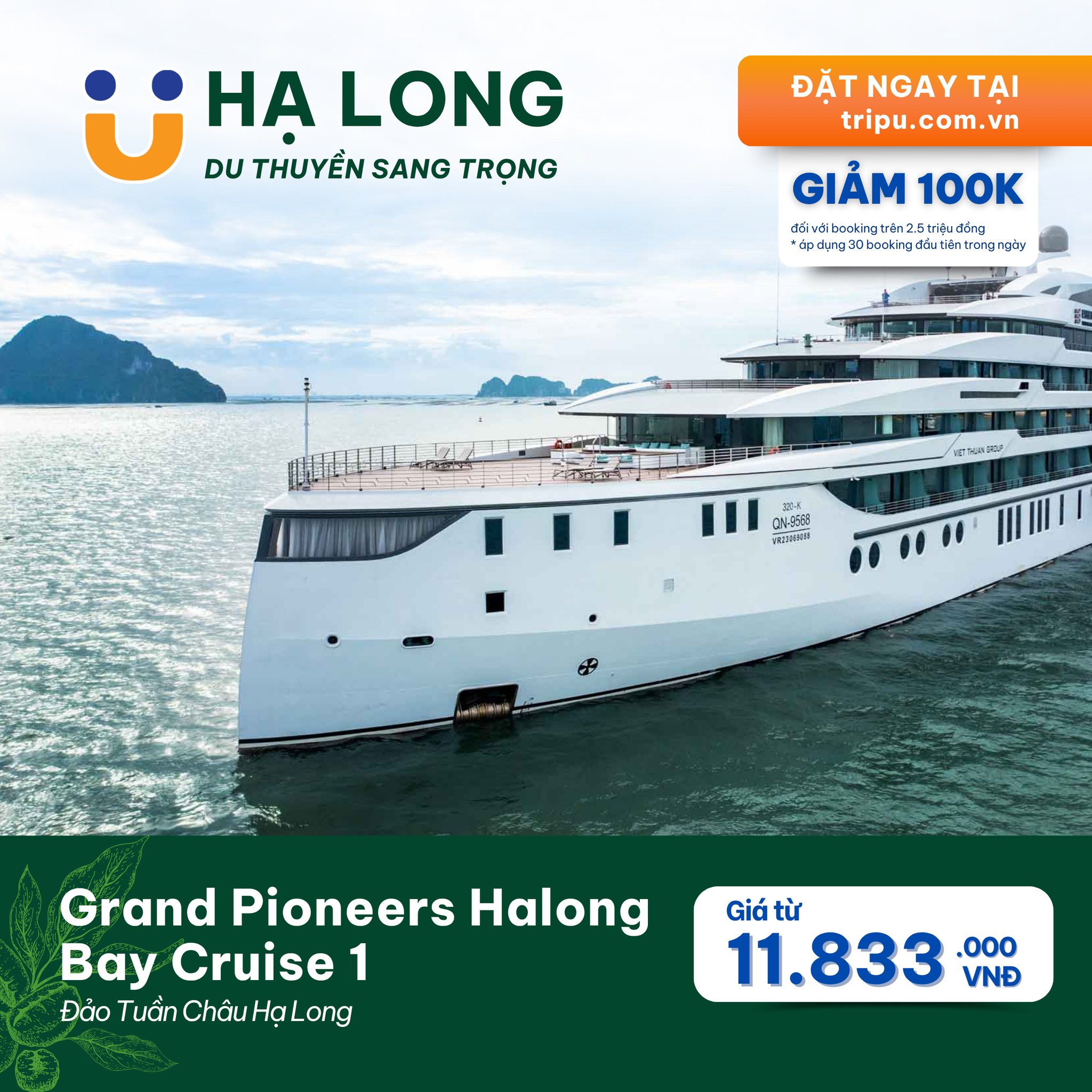 Grand Pioneers Halong Bay Cruise 1