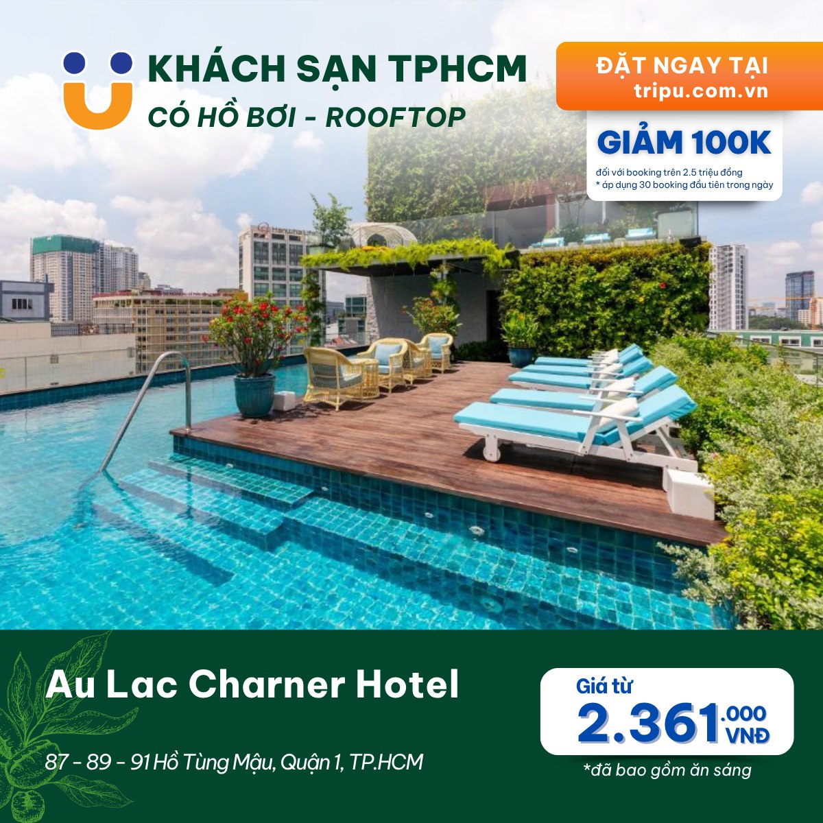 Au Lac Charner Hotel