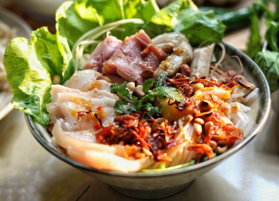 Bún mắm nêm