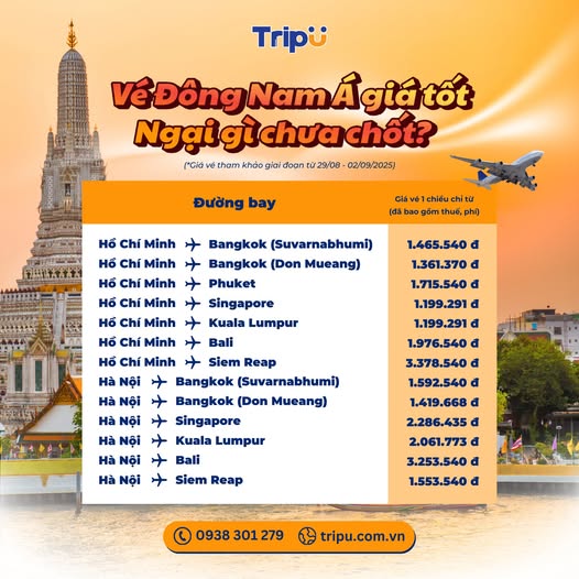 Bảng giá tham khảo