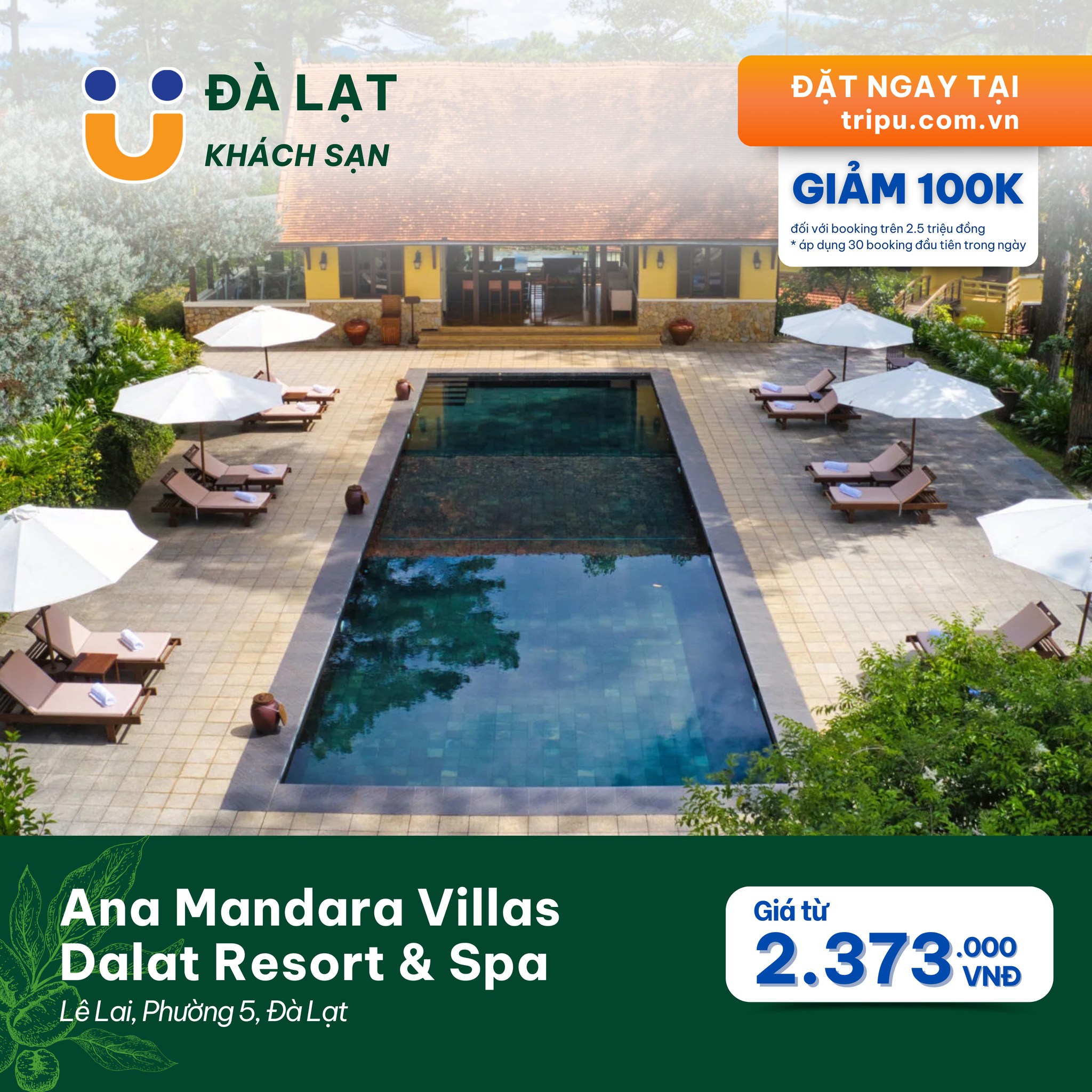Ana Mandara Villas Dalat Resort & Spa