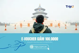 E-voucher giảm giá vé máy bay hè 2025 - săn vé rẻ tại TripU