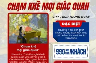 City Tour TPHCM - Hành trình chạm khẽ mọi giác quan