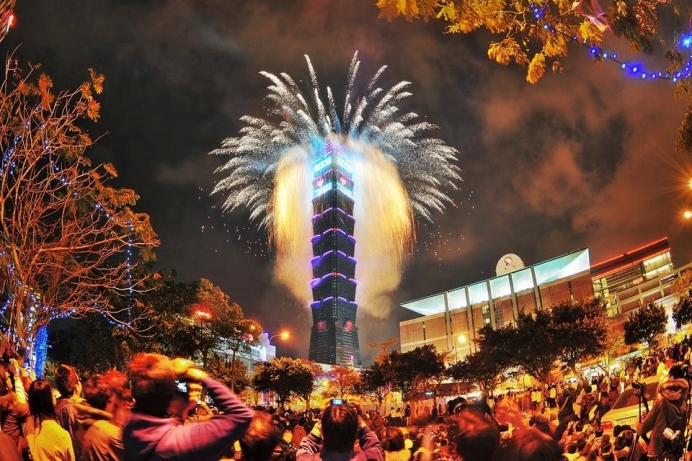 Taipei 101 - "Cây tre" cao nhất Châu Á vào những năm 2000