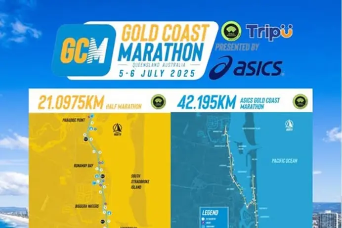 GOLD COAST MARATHON 2025: HÉ LỘ COURSE MAPS TUYỆT ĐẸP CỦA HAI CỰ LY FM VÀ HM