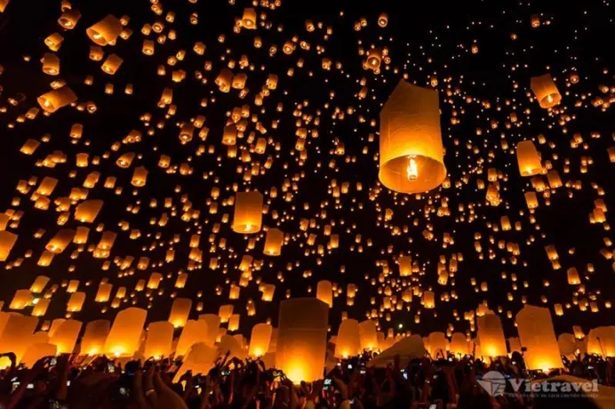 Hành trình trải nghiệm Lễ hội thả đèn trời 2024 tại Thái Lan: Chiang Mai - Chiang Rai